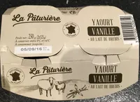 Yaourt vanille au lait de brebis