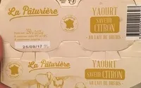Yaourt saveur citron