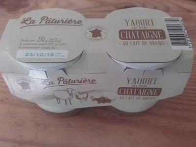 Yaourt au lait de brebis sur lit de châtaigne