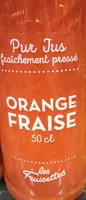 Pur jus orange fraise