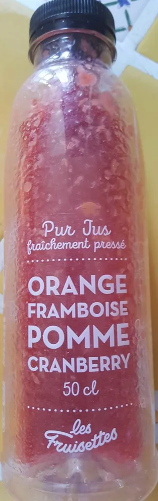 Pur fusion - Orange Framboise Pomme Cranberry
