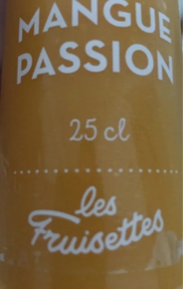 Smoothie mangue passion