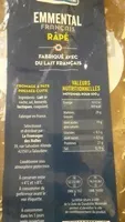 Emmental français râpé