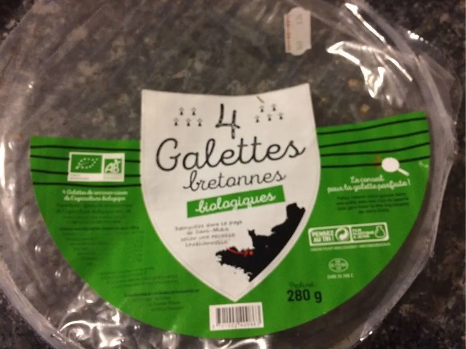 4 Galettes Bretonnes Biologiques