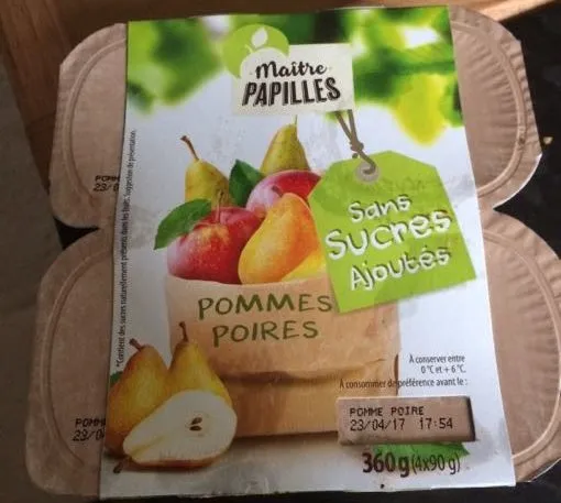 Compotes Pommes Poires