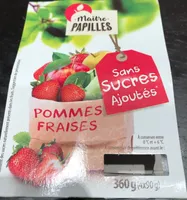 Compote pommes fraises