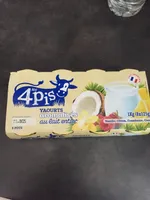 Yaourts aromatises au lait entier