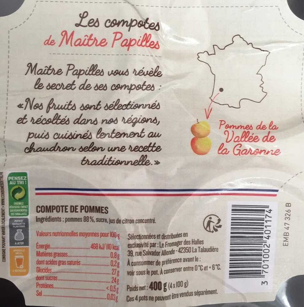 Compote de pommes