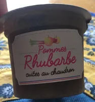 Compote pommes rhubarbe