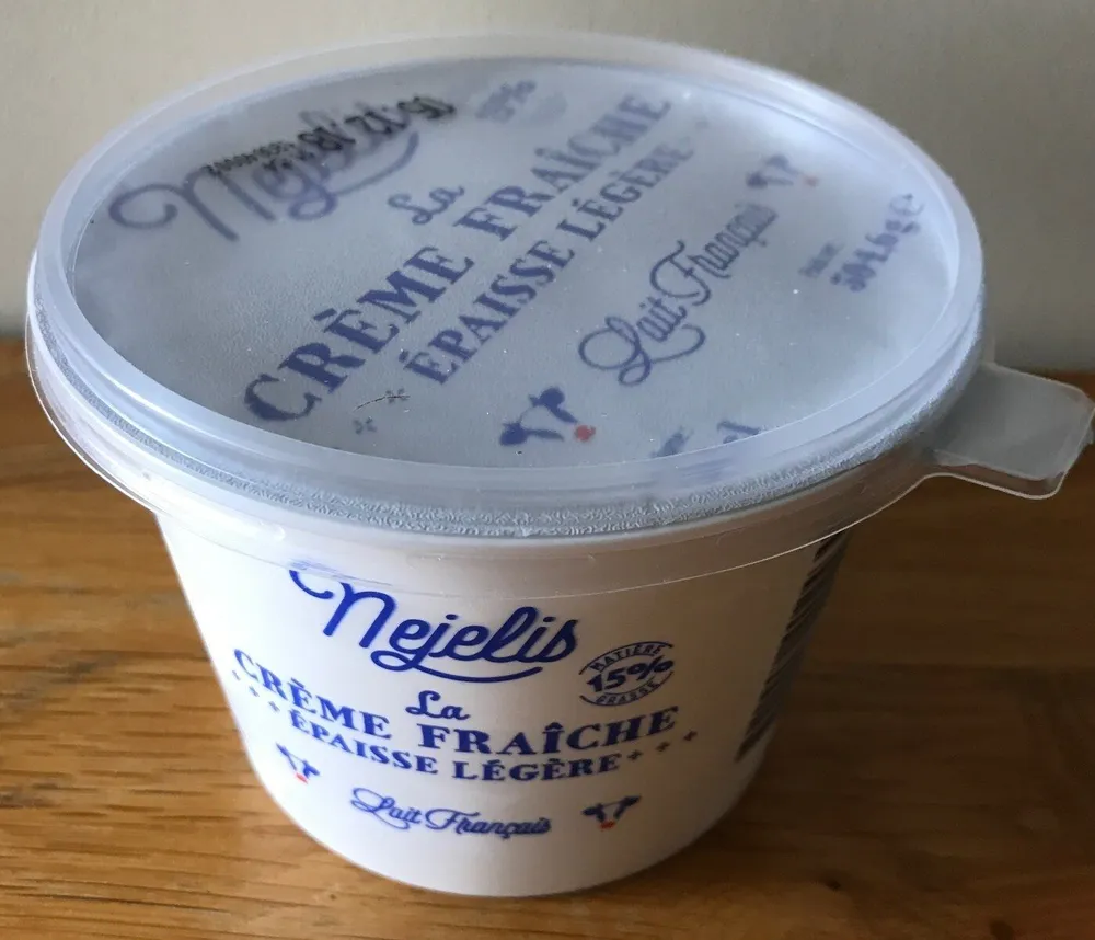 La crème fraîche légère