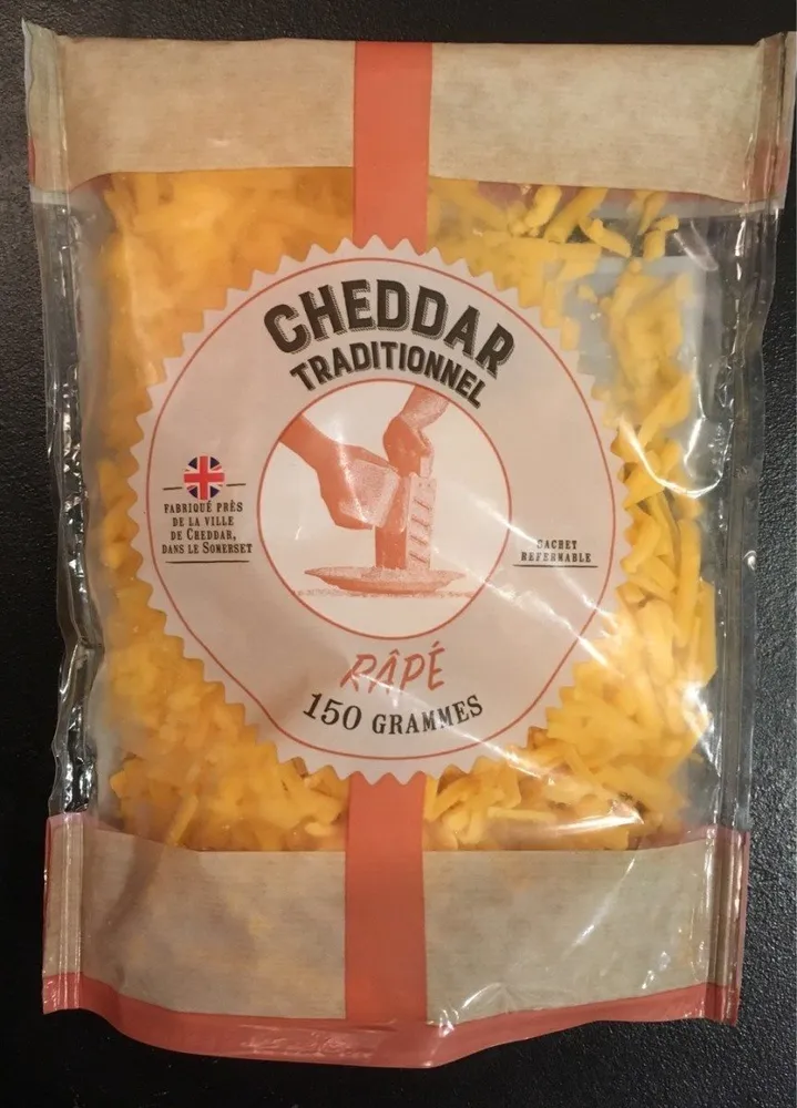 Cheddar rapé
