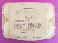 Oeufs frais plein air