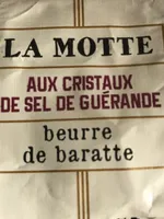 Beurre de baratte aux cristaux de sel de Guérande