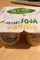 Dessert soja vanille