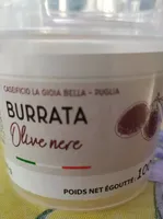 Burrata olive nere