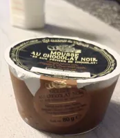 Mousse chocolat noir, pépites de chocolat