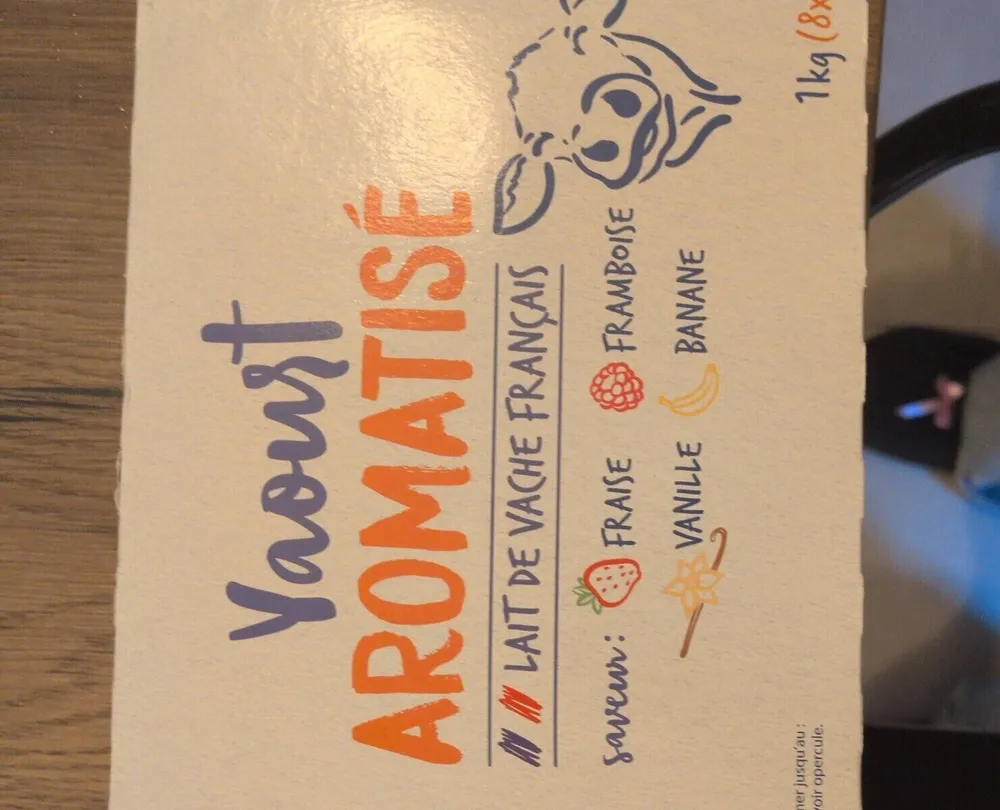 Yaourts aromatisés