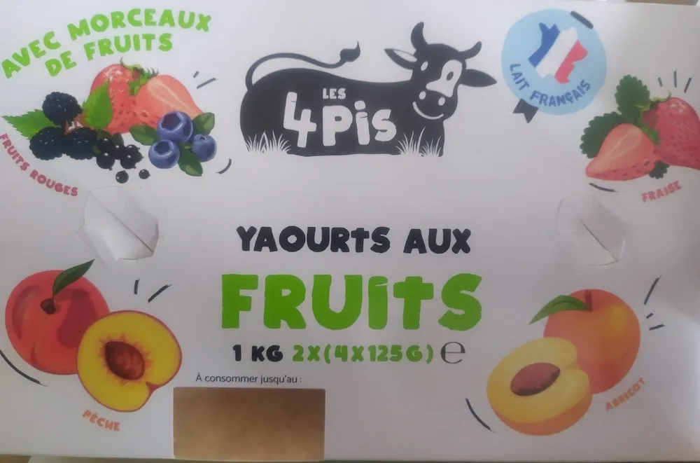 Yaourts aux fruits