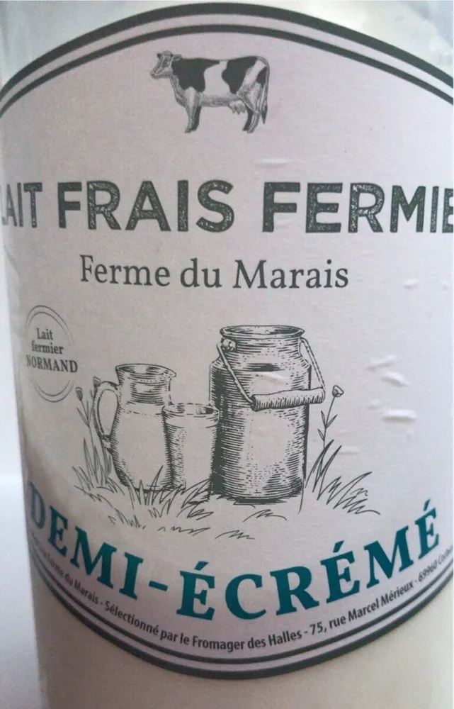 Lait frais fermier