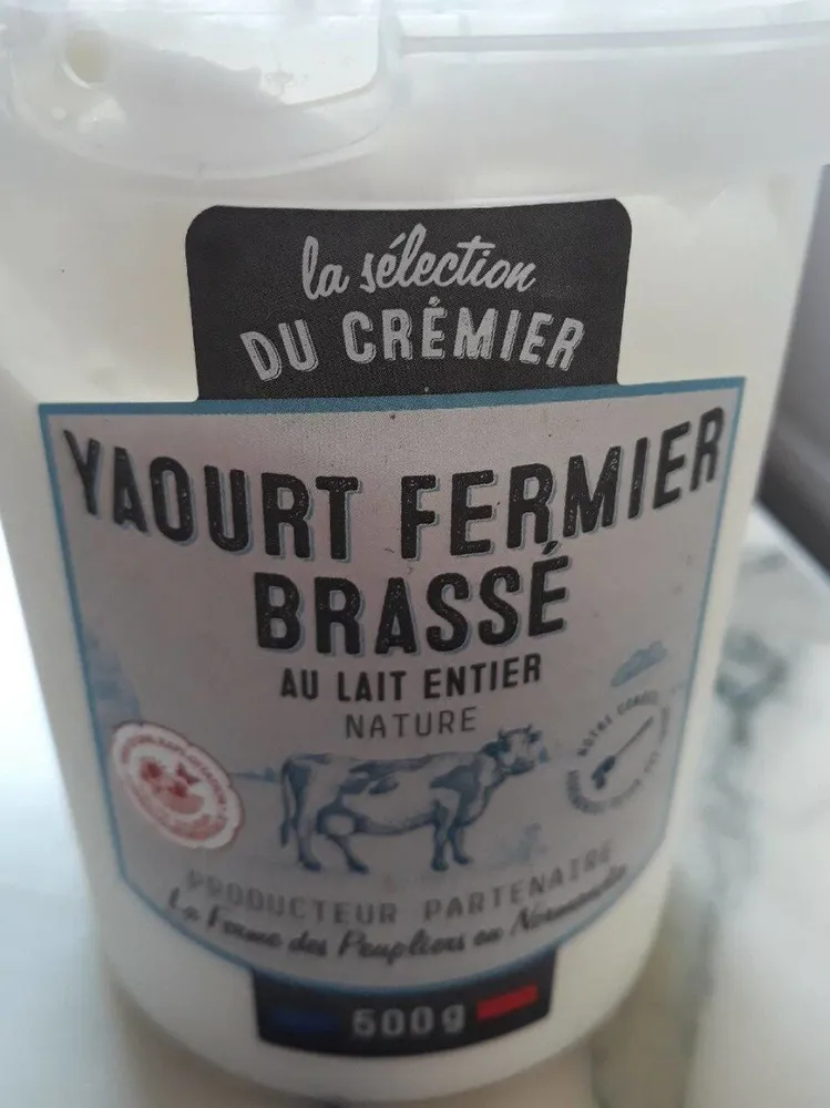 Yaourt fermier brassé