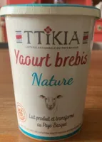 Yaourt brebis Nature