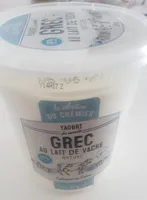 Yaourt grec au lait de vache