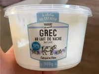 Yaourt Grec au lait de vache Nature