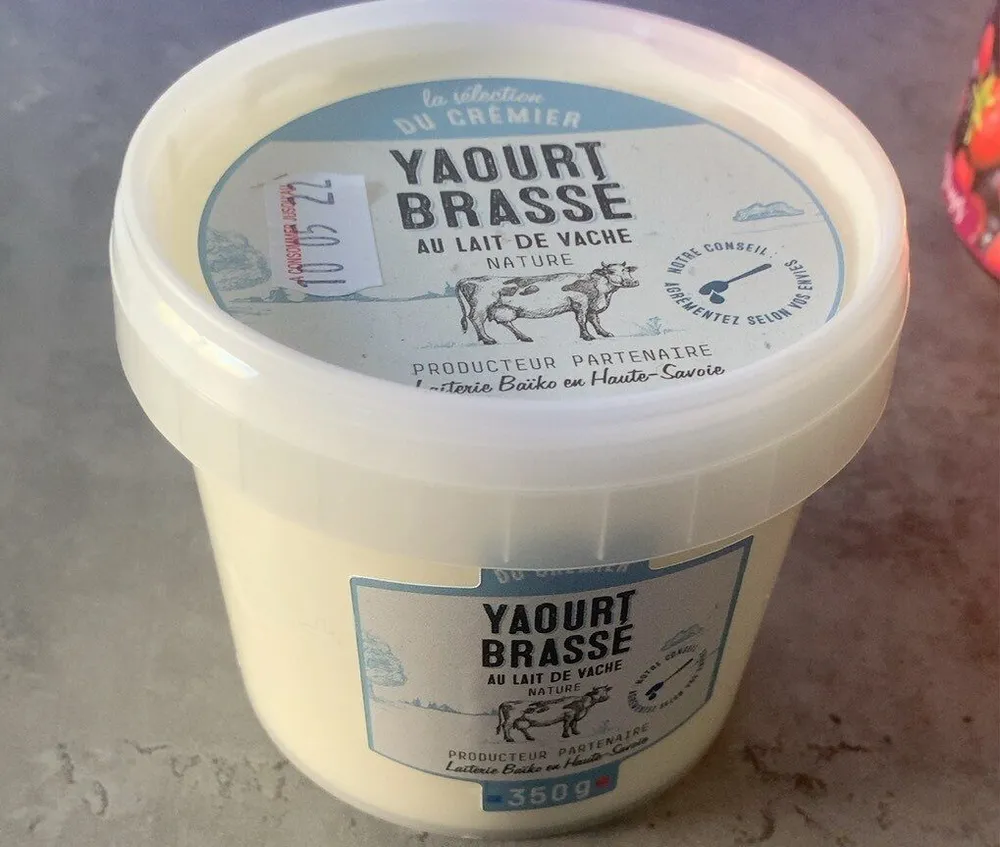 Yaourt brasse
