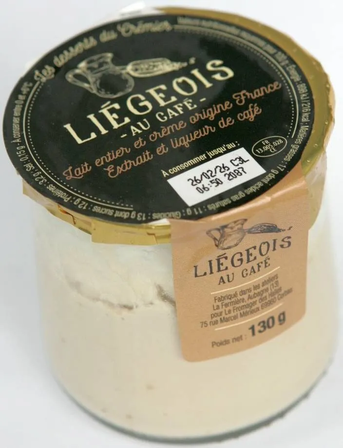 Liégeois au café