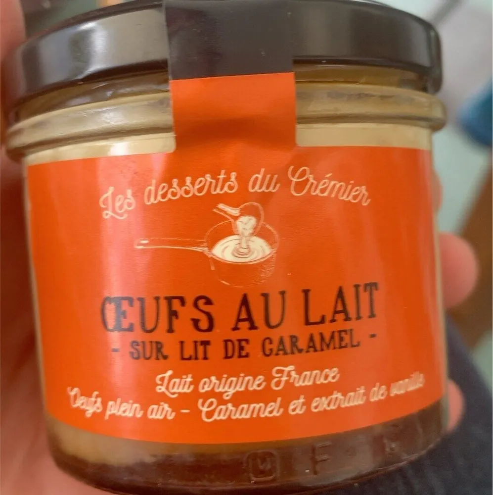 Œufs au lait sur lit de caramel