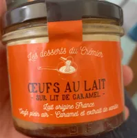 Œufs au lait sur lit de caramel