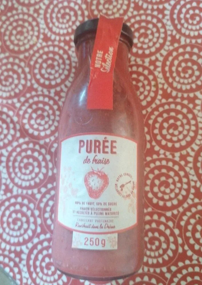 Purée de fraise
