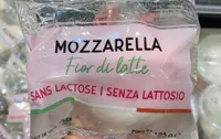 Mozzarella sans lactose