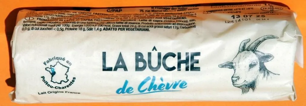 La bûche de chèvre