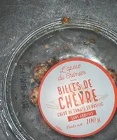 BILLES DE CHÈVRE COEUR DE TOMATE ET BASILIC