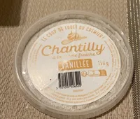 Chantilly a la creme fraiche vanillée