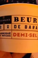 Beurre de baratte Demi Sel