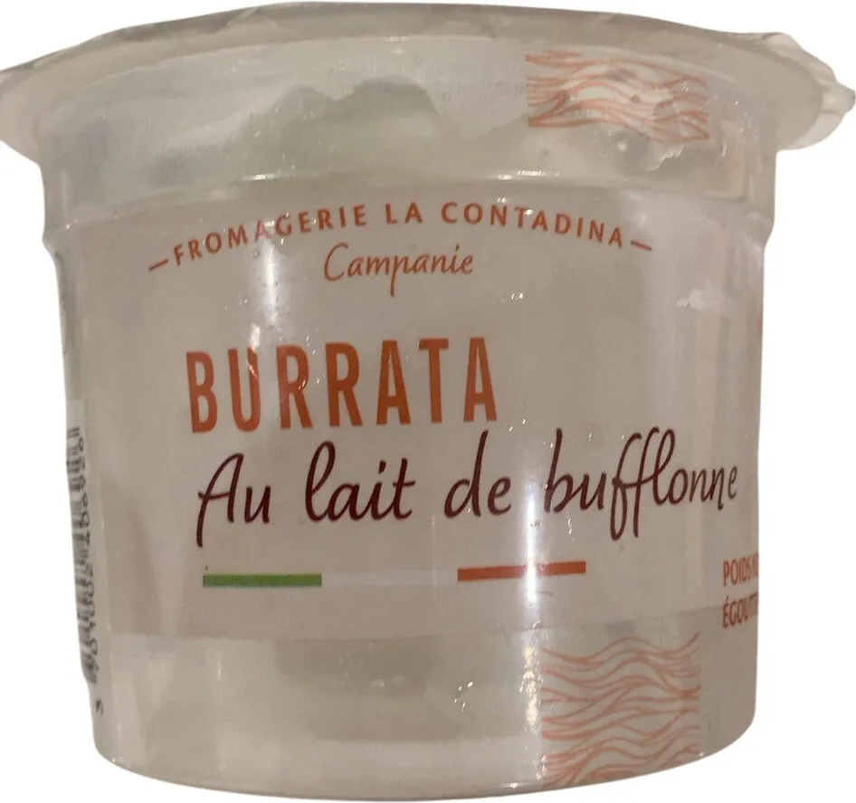 Burrata au lait de bufflone