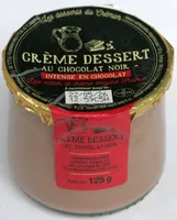 Crème dessert au chocolat noir