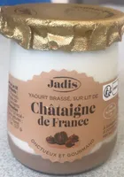 Yaourt brassé sur lit de châtaigne