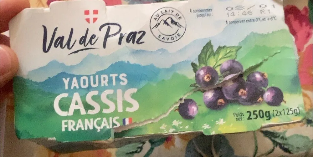 YAOURT CASSIS FRANÇAIS