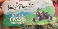 YAOURT CASSIS FRANÇAIS