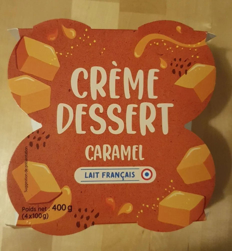 Crème dessert caramel