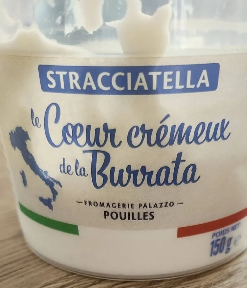Le cœur fondant crémeux de la burrata