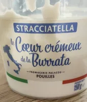 Le cœur fondant crémeux de la burrata