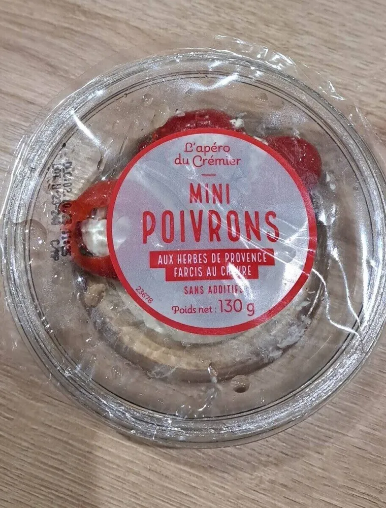 Mini poivrons au chèvre