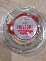 Mini poivrons au chèvre