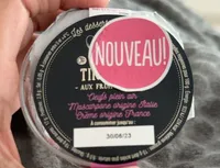 Tiramisu fruit rouge