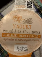 yaourt infusé à la fève de tonka