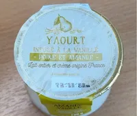 Yaourt infusé à la Vanille Poire et Amande